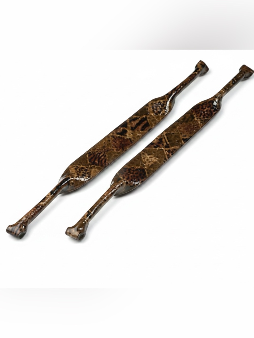 Miche Brown Snake Print Replacement Handles